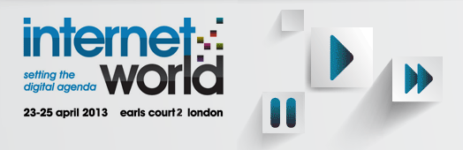 Meet us at the Internet World 2013 in London